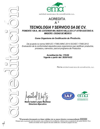 Diploma de acreditación eléctrica electrónica